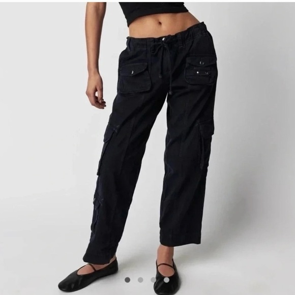 Free People Tahiti Cargo Pants Good condition - Picture 2 of 10